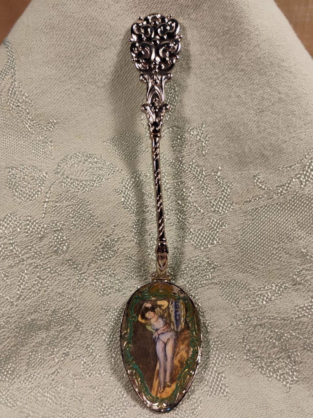 Vintage Spoon Sir Lawrence Replicate of Pinkie by Klepa Arts in Czechoslovakia.